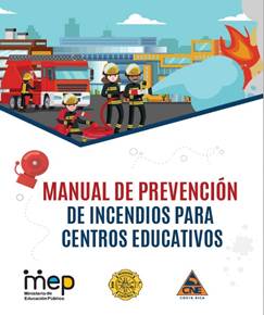 portada de manual de incendios para centros educativos